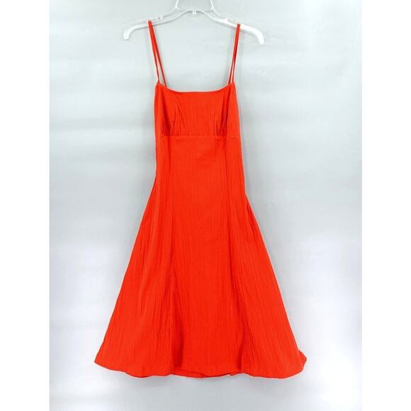 Free People Strappy Midi Dress XL Heated Open Back Beachy Boho Chic Festival - Picture 2 of 15